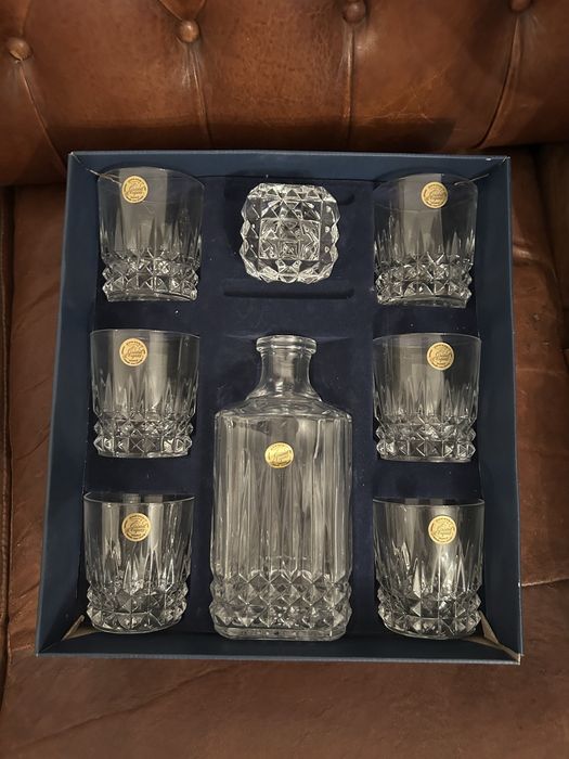 Conjunto de decanter com copos