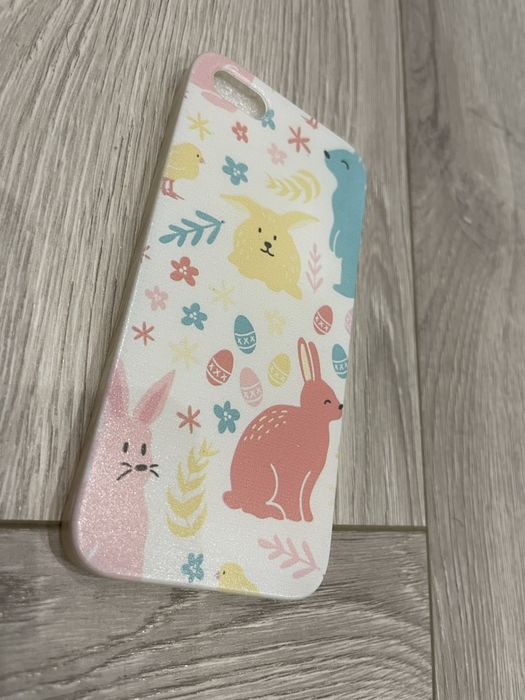 Etui iPhone SE 5S wielkanoc zajączki wielkanoc świąteczne zestaw 3szt