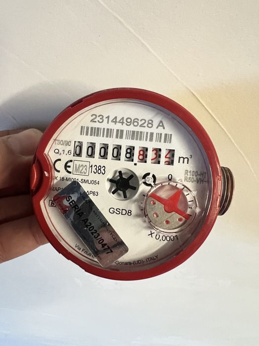 Wodomierze 1/2 cala  ciepla ,zimna woda  B-Meters