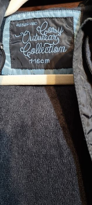 Płaszczyk, parka, taliowany. Reserved r.134cm