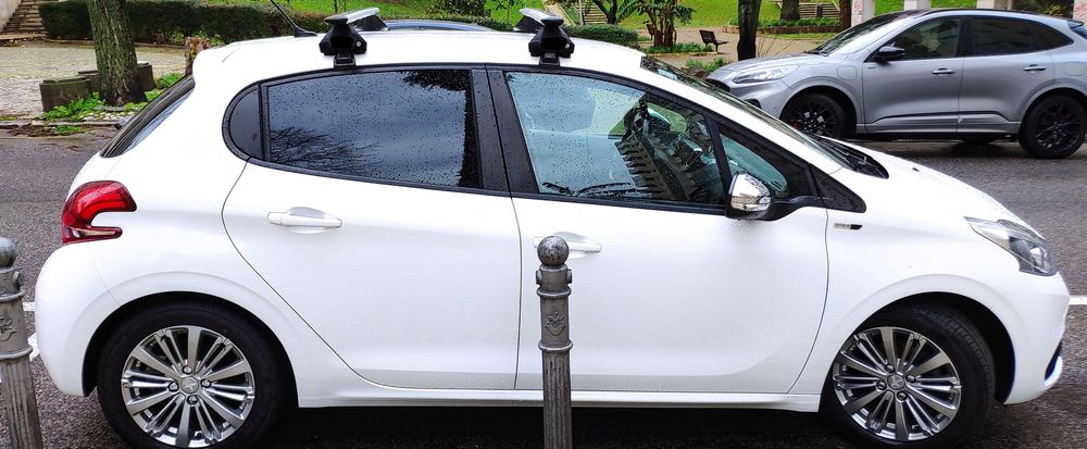 Cortinas de sol para janelas traseiras Peugeot 208, 5 portas