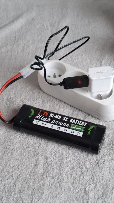 Akumulator  do ładowania samochodów  NI-MH SC 7.2V 5000mAh