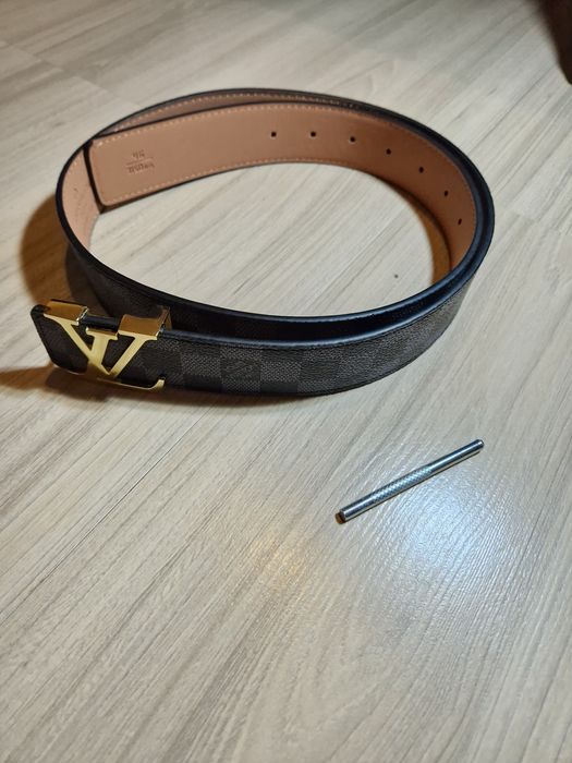 Pasek louis vuitton złoty