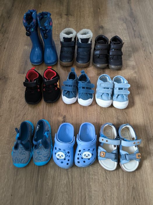 Zestaw butów dla chłopca rozmiar 23