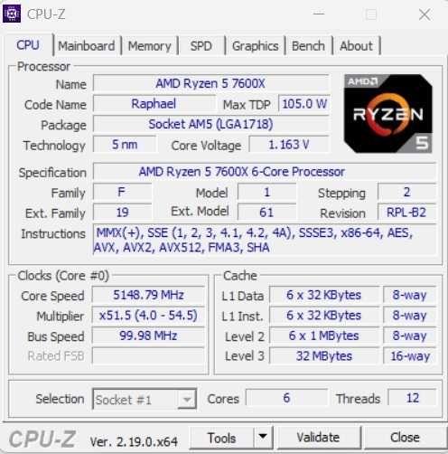 PC GAMING ryzen 7600X 32GB DDR5 rtx 5070 disco 2tb