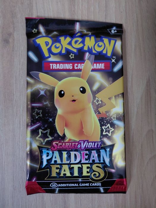 Paldean Fates booster pokemon tcg