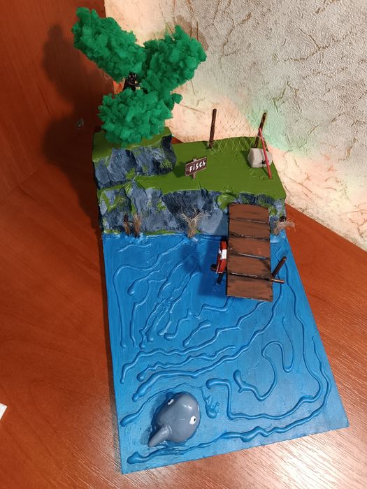 Діорама "Рибалка"