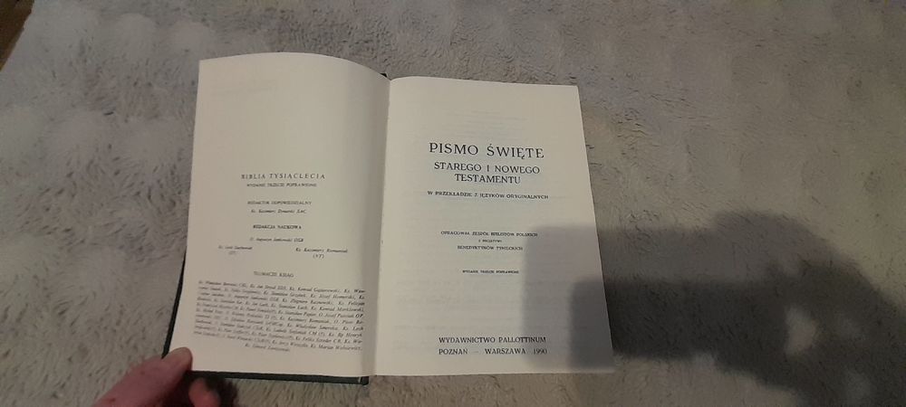Pismo Święte (stary i nowy testemant)