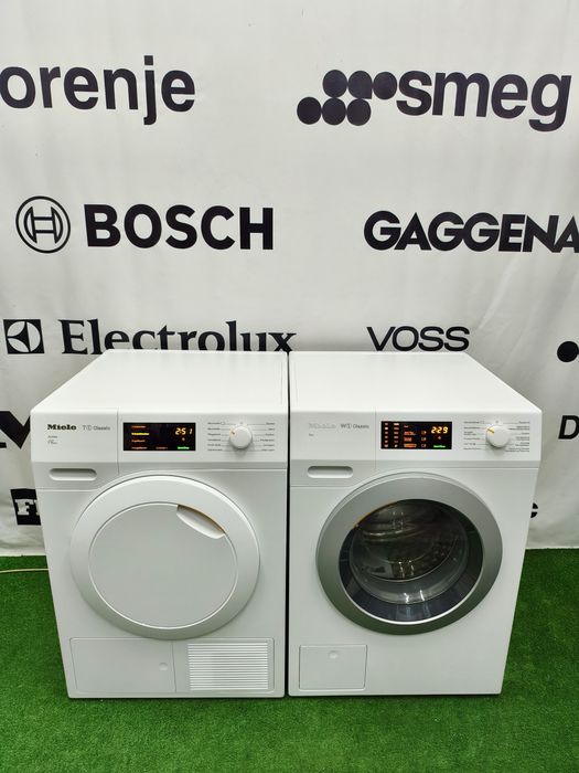 Комплект пральна і сушильна машина Miele W1/T1 Classic Active