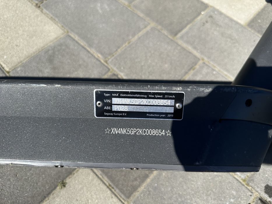 Електросамокат Ninebot G30D KickScooter MAX