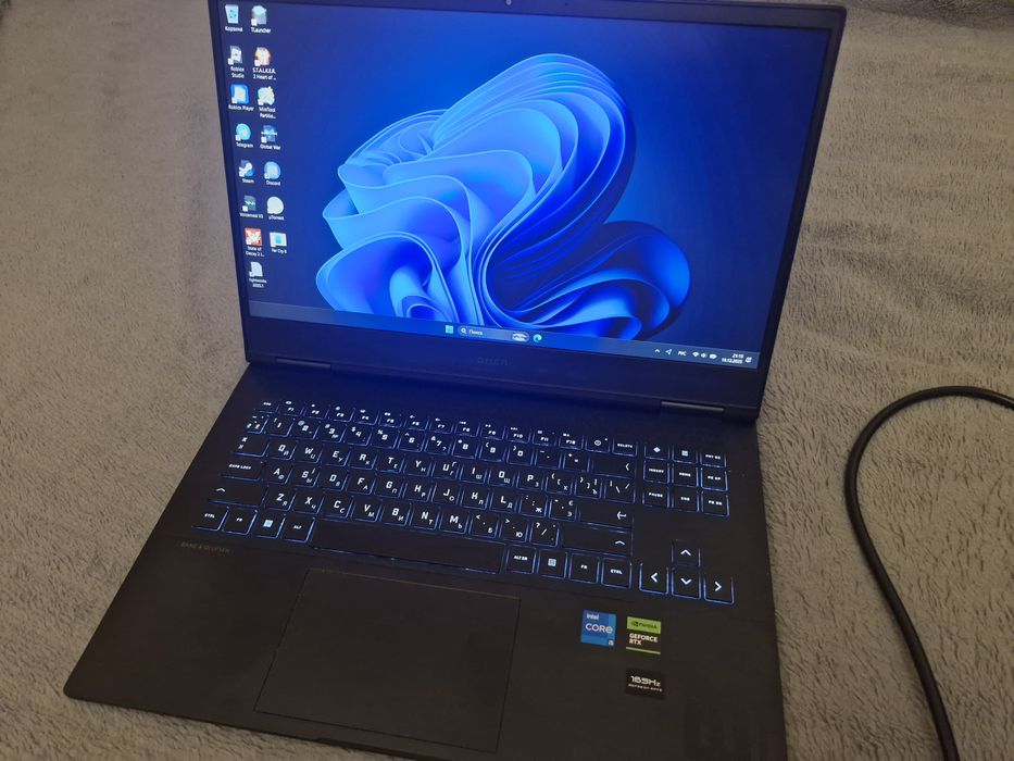 Продам игровой ноут HP OMEN 16-wf0007ua RTX 4060, i5-13500HX, 32ГБ ОЗУ