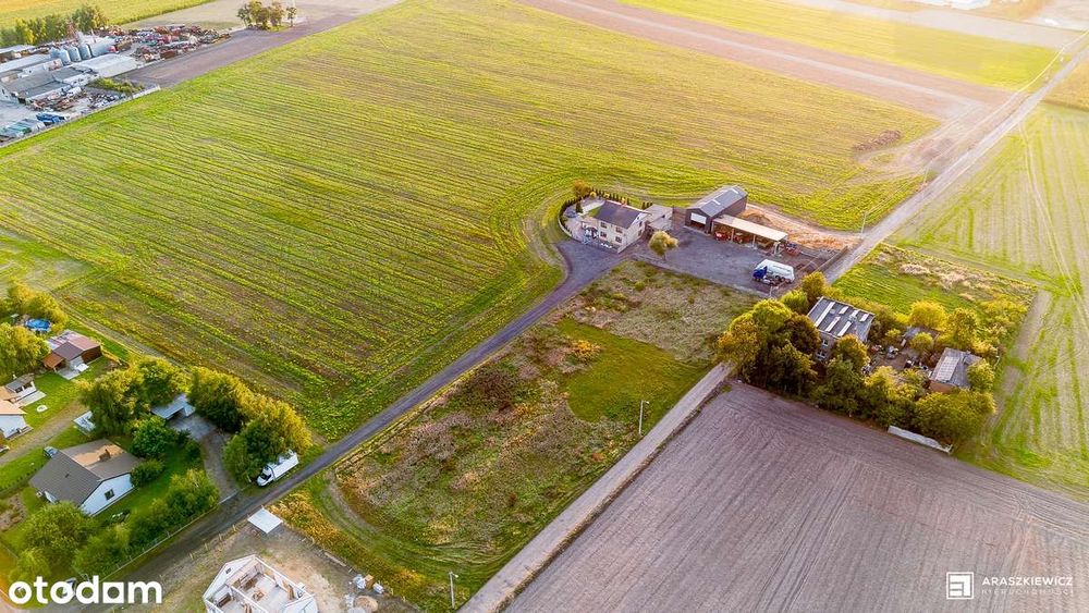 Płaska działka 19,5 × 40,21 m z dużym POTENCJAŁEM, Szewce!
