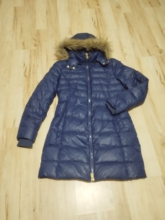 Куртка зимня жіноча темно-синя ХL