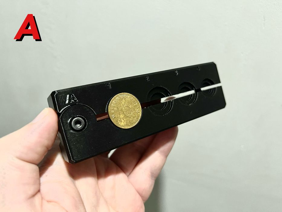 Imadło uchwyt do monet do czyszczenia regulowane strony konserwacja