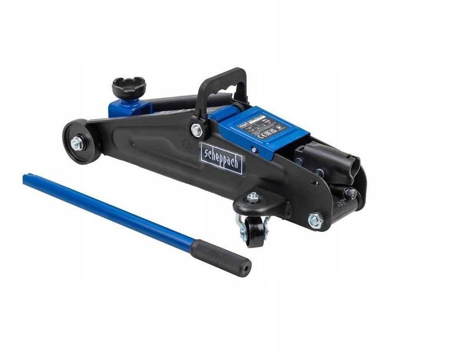 Домкрат подкатной гидравлический ŻABA жаба в кейсе 2 т