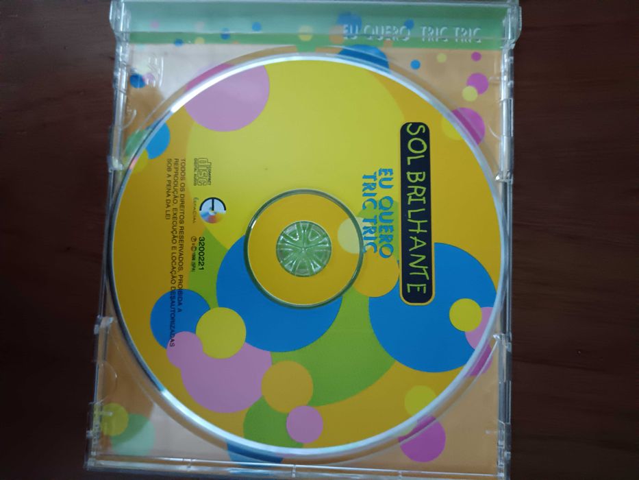 cd original - sol brilhante eu quero tric tric