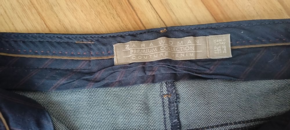 Spódnica jeans Zara r 38