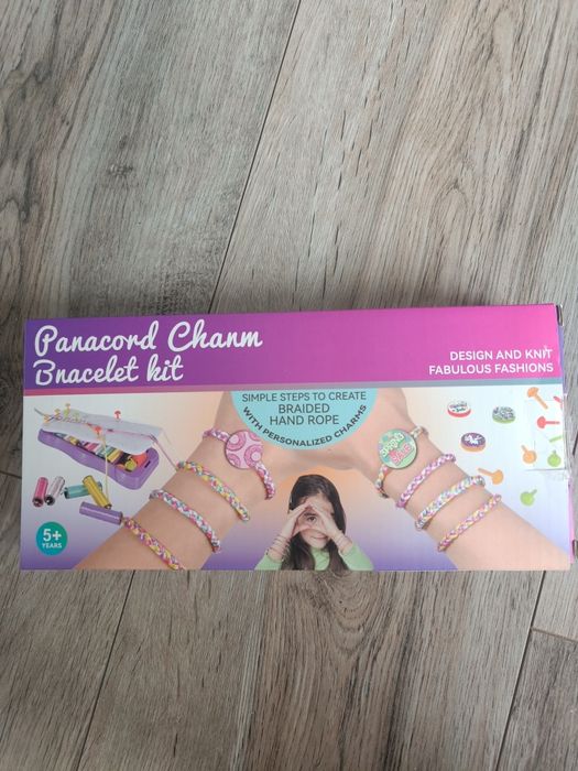 Zestaw do zaplatania bransoletek + Charms SMYK