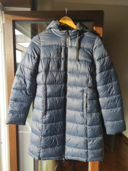 Casaco acolchoado azul escuro pepe jeans