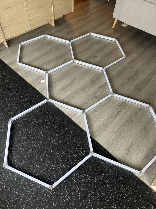 Lampadas led hexagonal 4000k