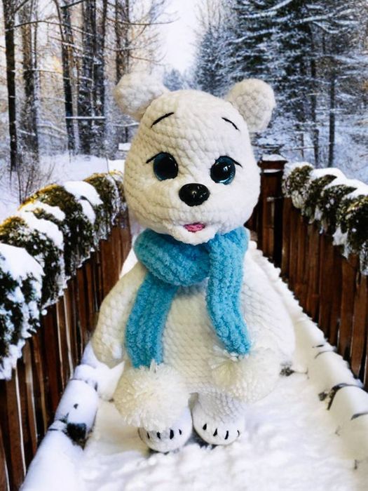 Ведмедик м'яка іграшка