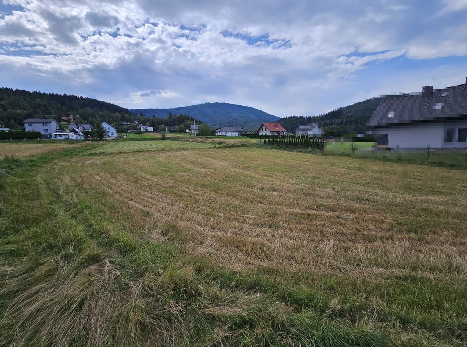 Widokowa działka budowlana, Lipowa k. Żywca - Widok 3
