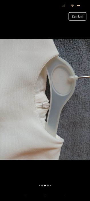 Sukienka chrzest elegancka niemowlęca