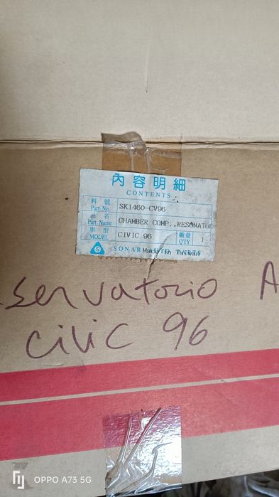 Reservatório de água esguicho Honda Civic 1996