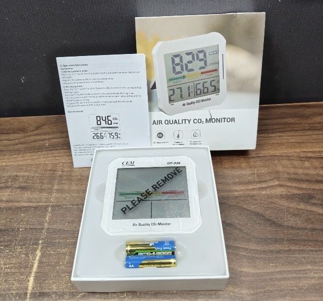 Монитор прибор датчик температуры влажности CO2 CEM DT 326