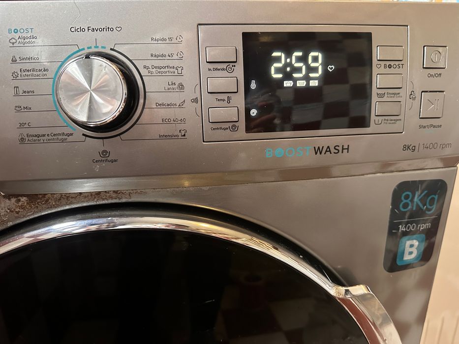 Máquina Lavar roupa Becken Bost Wash Cinza