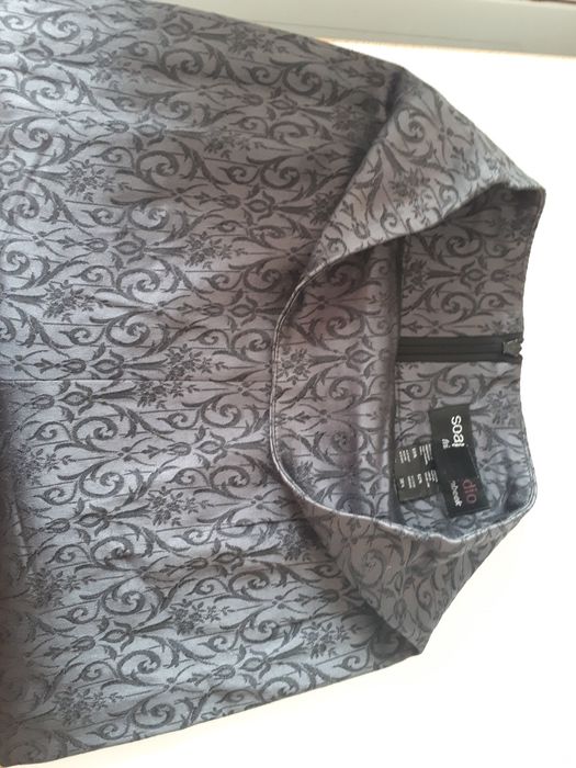 Wytworne garniturowe spodnie z wysokim stanem Soap Studio 34