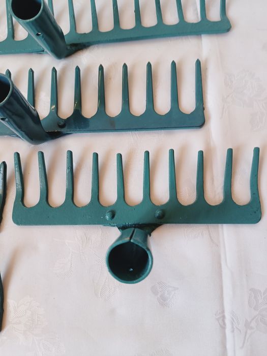 Grabie metalowe, 5 sztuk, do prac budowlanych i gospodarskich