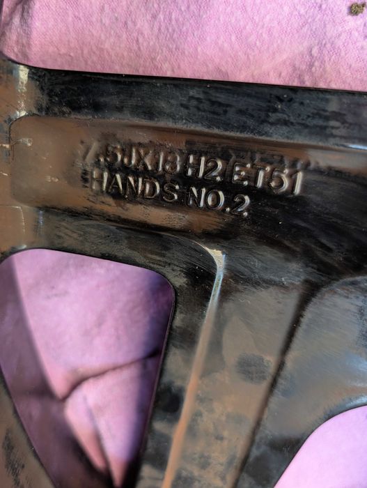 1x Felga 18 VW GOLF 8 VII 5H0 60i025G 7.5J ET51 5x112 PROSTA 1sz