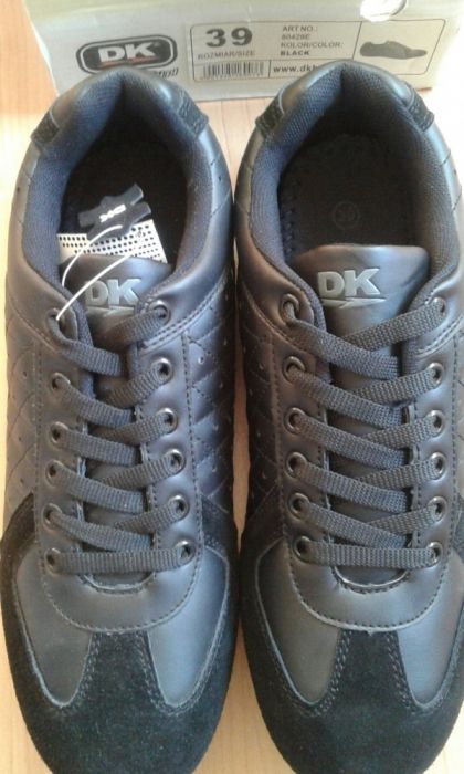 Buty sportowe firmy DK nowe adidasy skóra naturalna