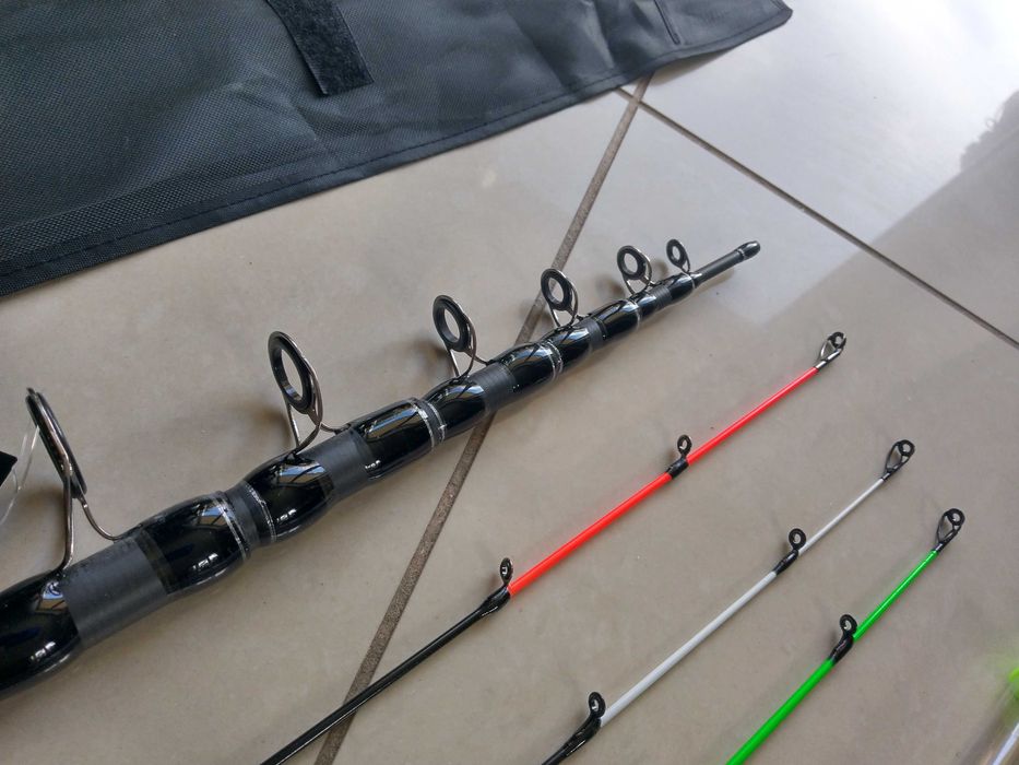 PRO FL Tele Feeder 3,90m 60-180g mocny węglowy