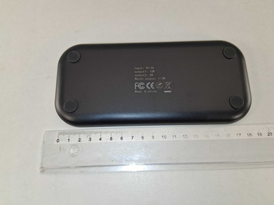 N113 Stacja Ładująca 3w1 A32 Qi MagSafe Wireless iPhone Watch