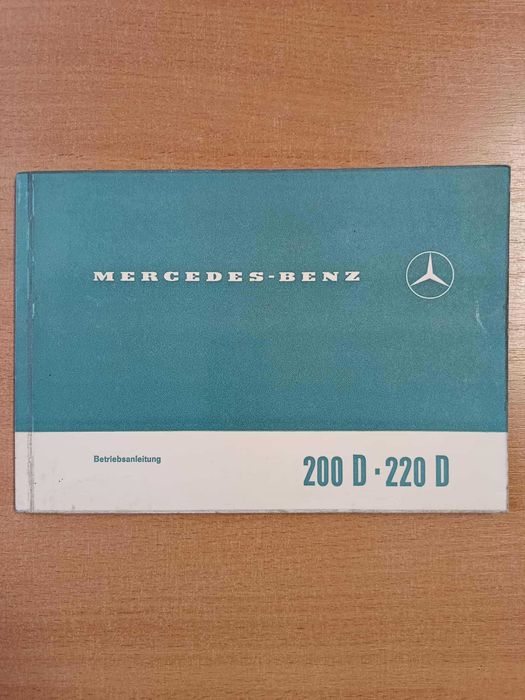 Instrukcja obsługi Mercedes W115 - 200D - 220D - 1970 r. - 1. seria