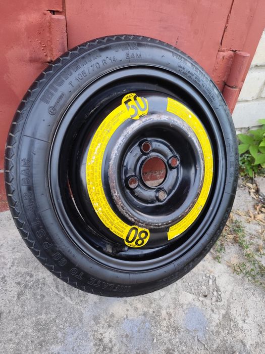 Докатка 14 4 100 VW колёса Запаска костыль Авео Опель Хьюндай Киа Деу