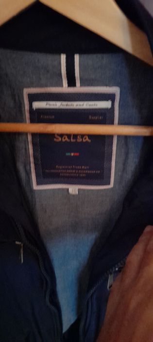 Casaco  quispo  salsa azul escuro