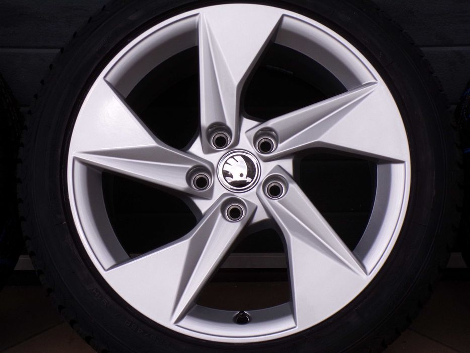 Nowe koła zimowe aluminiowe 17 5x112 oryg AUDI Skoda Octavia II III RS