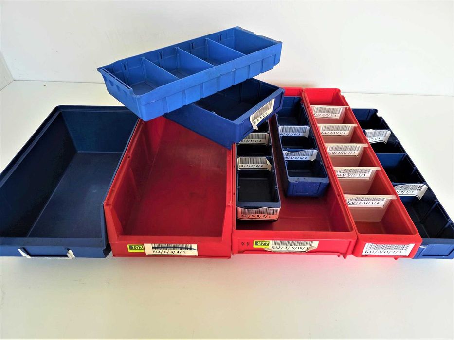 Pojemnik Plastikowy Kuweta 60x23x10cm Skrzynka Kosz Magazyn Warsztat