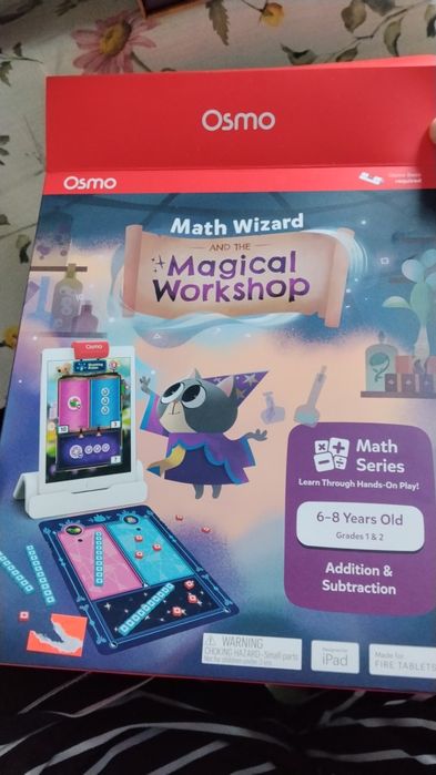 Osmo  gra Math Wizard and the Magical Workshop gra na tablet