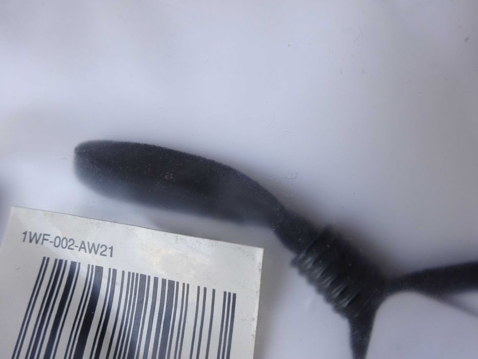 nowa Maseczka materiałowa sklep CCC 18,5 x 9 cm granatowa róże pepitka