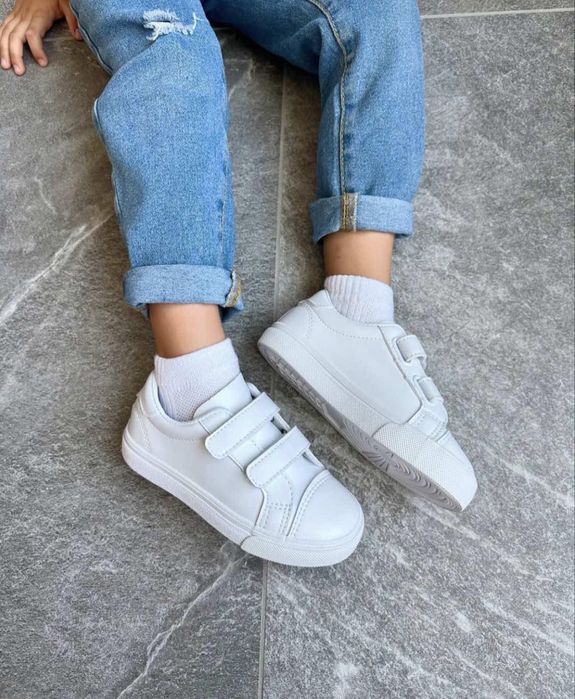 Білі кеди дитячі Apawwa