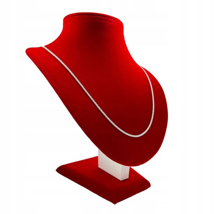 Srebrny Łańcuszek Męski Bismark Długi 80 Cm 2 Mm Srebro Próba 925 + Gr