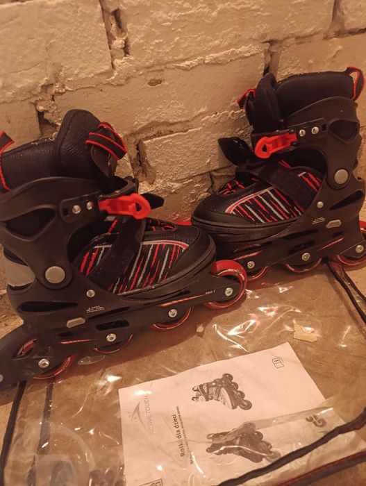 Rolki dziecięce regulowane r. 33-37