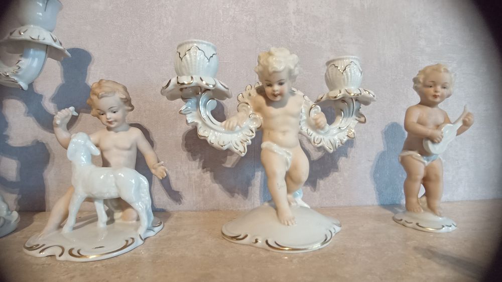 подсвечник   Путти Германия