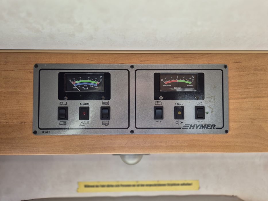 Autocaravana integral Hymer b524