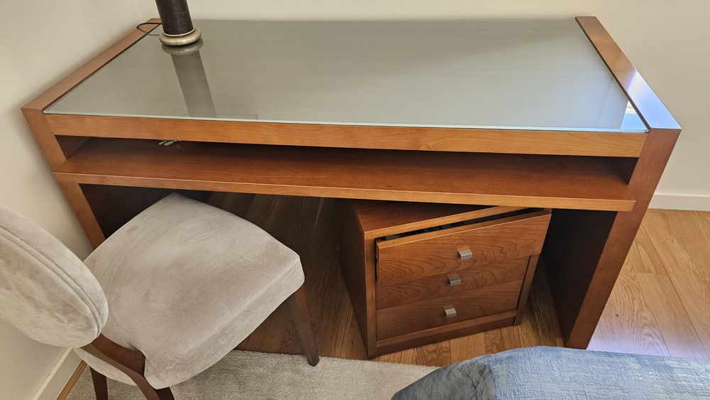 Mobilia quarto 140cm + colchao NOVO