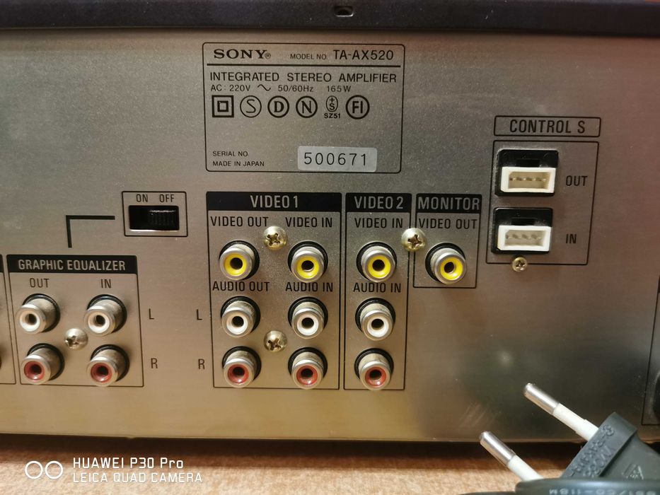 Wzmacniacz stereo SONY TA-AX520